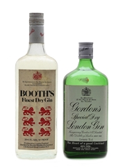 Booth's Finest & Gordon's Special Dry Gin