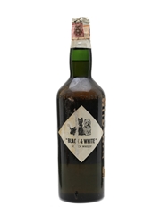 Black & White Spring Cap Bottled 1960s - Amerigo Sagna 75cl / 43%