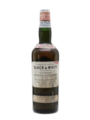 Black & White Spring Cap Bottled 1950s - Amerigo Sagna 75cl / 43%