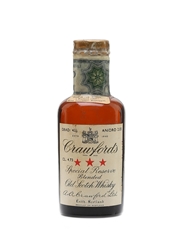 Crawford's 3 Star Spring Cap Bottled 1960s 4.73cl / 43%