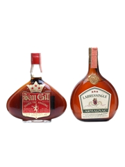 Larressingle & San Gil Armagnac Bottled 1970s 75cl & 73cl