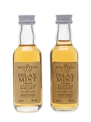 Islay Mist 17 Year Old Bottled 1990s 2 x 5cl / 43%