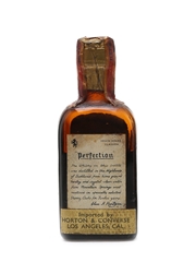 Hepburn's Perfection Unblended All Malt 12 Year Old Bottled 1930s - Horton & Converse 4.7cl / 45%