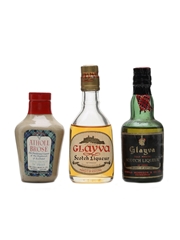 Atholl Brose & Glayva Bottled 1950s & 1960s 3 x 5cl