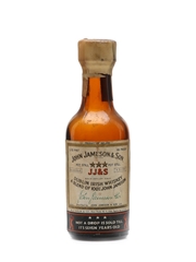 John Jameson & Son 7 Year Old 3 Star Dublin Irish Whiskey Bottled 1950s 4.7cl / 43%