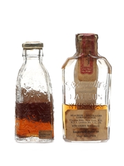 Seagram's Ancient Bottle & 83 Bottled 1930s 2 x 4.7cl