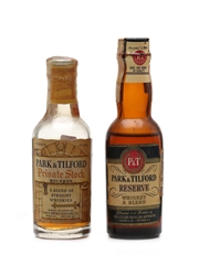 Park & Tilford Private Stock & Reserve Bottled 1950s 2 x 4.7cl / 43%