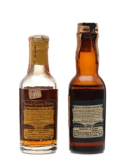 Park & Tilford Private Stock & Reserve Bottled 1950s 2 x 4.7cl / 43%