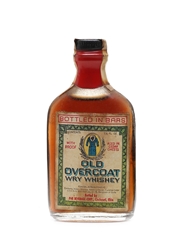 Old Overcoat Wry Whiskey Bottled 1940s - Par Beverage Corp. 4.7cl
