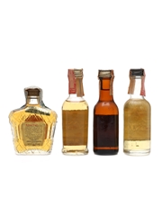 Canadian Whisky & Liqueur Grande Canadian, Potter's, Seagram's & Yukon Jack 4 x 4.7cl-5cl