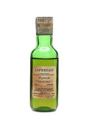Laphroaig 10 Year Old Bottled 1980s - Francesco Cinzano 5cl / 43%