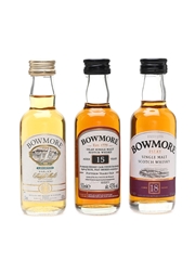 Bowmore Legend, 15 & 18 Year Old