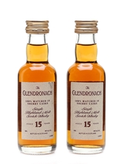 Glendronach 15 Year Old  2 x 5cl / 40%
