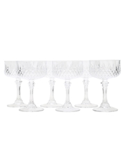 Crystal Champagne Glasses Set