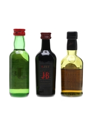 J & B 12 Year Old & 15 Year Old  3 x 5cl