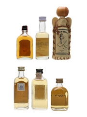 Assorted Whisky From Around The World Aberdeen Angus, Bond 7, The Breeder's Choice, Cyprus, Double W & DYC 6 x 4.7cl-5cl