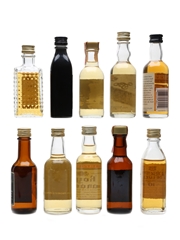 Assorted Canadian Whisky & Liqueurs Adams Antique, Black Velvet, Forty Creek, Windsor, Wiser's 10 x 5cl