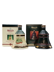 Bell's Christmas Decanters 1992 & 1998