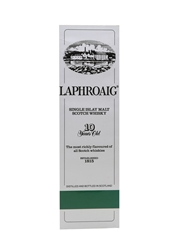 Laphroaig 10 Year Old Brochure Made 1980s-1990s 30cm x 9cm