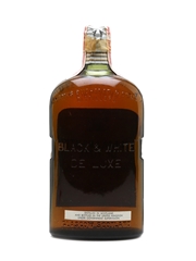 Black & White De Luxe Spring Cap Bottled 1952-1953 - The Fleischmann Distillery Corporation 75.7cl / 43.4%