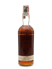 Dewar's White Label 8 Year Old Spring Cap Bottled 1930s - Schenley Import 75.5cl / 43.4%