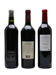 Assorted Bordeaux Wine Du Tertre, La Tour Du Pin, Les Allees De Cantemerle 3 x 75cl