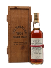 Macallan 1957 Handwritten Label