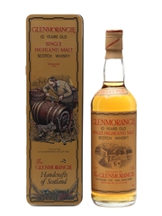 Glenmorangie 10 Year Old Bottled 1980s - Handcrafts Of Scotland Tin 75cl / 40%