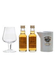 Bowmore 12 & 17 Year Old Including Glass & Water Jug 2 x 5cl / 43%