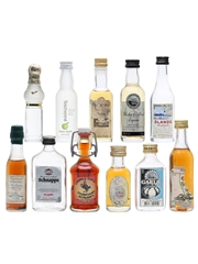 11 x Assorted Spirits & Wine Miniatures 