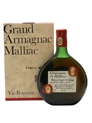 J De Malliac Hors d'Age Armagnac Bottled 1970s 68 / 40%