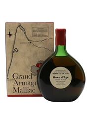 J De Malliac Hors d'Age Armagnac Bottled 1970s 68 / 40%