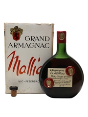 J De Malliac Hors d'Age Armagnac Bottled 1970s 68cl / 40%