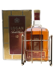 Logan De Luxe 12 Year Old Bottled 1990s - Large Format With Cradle 200cl / 40%