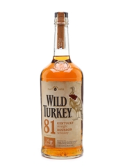Wild Turkey 81 Proof Kentucky Straight Bourbon Whiskey 100cl / 40.5%