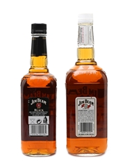 Jim Beam White Label & Black Label Bottled 2000s 70cl & 100cl