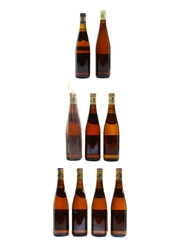 Assorted German Spatlese & Auslese Wine 1973-1989 St. Johanner Weinkellerei, Pieroth & Jakub Gerhardt 9 x 70-75cl