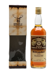 Miltonduff 1963 Connoisseurs Choice - Gordon & MacPhail 75cl / 40%