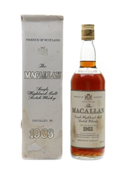 Macallan 1963 Bottled 1970s-1980s 75 cl / 43%