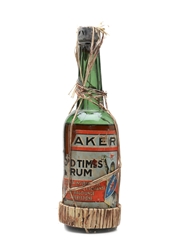 Baker Old Times Rum Bottled 1933-1944 35cl