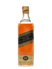 Johnnie Walker Black Label Bottled 1970s - Wax & Vitale 75cl / 40%