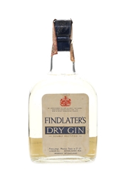 Findlater's Dry Gin Bottled 1960s - Adriatic Import 75cl / 47.4%