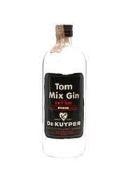 De Kuyper Tom Mix Gin Bottled 1970s 100cl / 45%