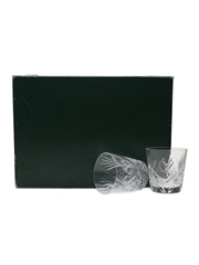 Crystal Glass Set Glenfiddich 35cm x 25cm x 9.5cm