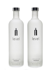 Absolut Level Vodka  2 x 70cl / 40%