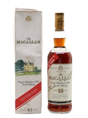 Macallan 10 Year Old 100 Proof Bottled 1980s 75cl / 57%