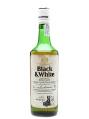 Black & White Bottled 1970s - Gonzalez Byass 75cl / 43.28%