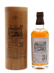 Craigellachie 31 Year Old Donated By Bacardi UK 70cl / 52.2%