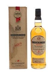 Knockando 1973 Bottled 1985 - Justerini & Brooks 75cl / 40%