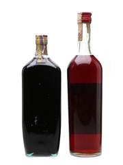 Don Bairo Elisir Amaro & Fratelli Amaro Felsina Bottled 1960s-1970s 2 x 100cl